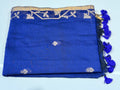 Mul Cotton Saree with Golden Zari